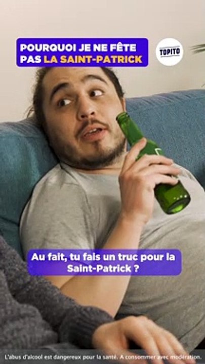 Ce pote qui veut pas fêter la Saint-Patrick