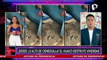 ¡Desgarrador! Huaicos azotan Cieneguilla dejando cientos de damnificados