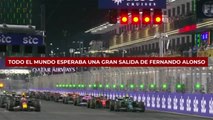 Resumen del GP de Arabia Saudí con Checo Pérez Primero y Alonso cuarto tras la sanción