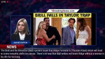 The Bold and the Beautiful Spoilers: Taylor Sets Dating Trap for Brooke &