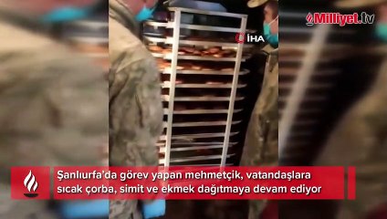 Mehmetçik deprem bölgesinde vatandaşların ihtiyaçları için çalışmaya devam ediyor