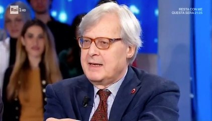 Sgarbi a Domenica In: "Quelle nate dopo il 2000 tutte tr..." - Video