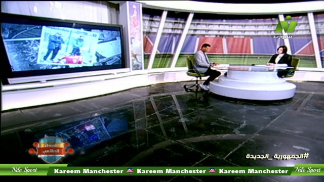 الاعلامية سماح عمار لقاء / محمد كيتا المدير الفنى السابق لنادى الأوليمبى أصداء الملاعب 19 مارس 2023