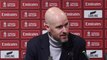 A little fortune in beating Fulham - Ten Hag on United's 3-1 FA Cup win