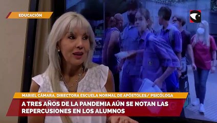 A tres años de la pandemia aún se notan las repercusiones en los alumnos