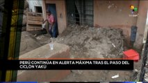 teleSUR Noticias 17:30 19-03: Perú continúa en alerta máxima tras paso del ciclón Yaku