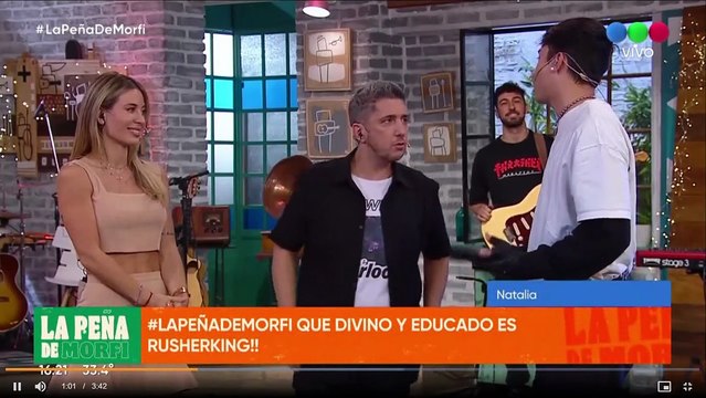 Rusherking habló del auto que le regaló a la China Suárez