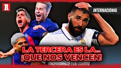 Real Madrid PIERDE ante el BARCELONA por TERCERA vez CONSECUTIVA
