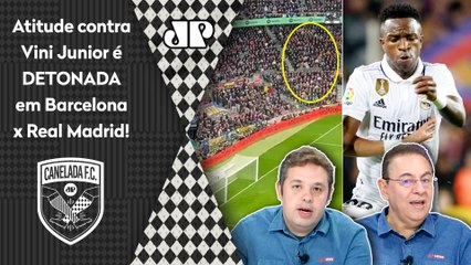"QUE COISA ABSURDA! ISSO É CRIME! O Vinicius Júnior..." Atitude em Barcelona x Real Madrid REVOLTA!