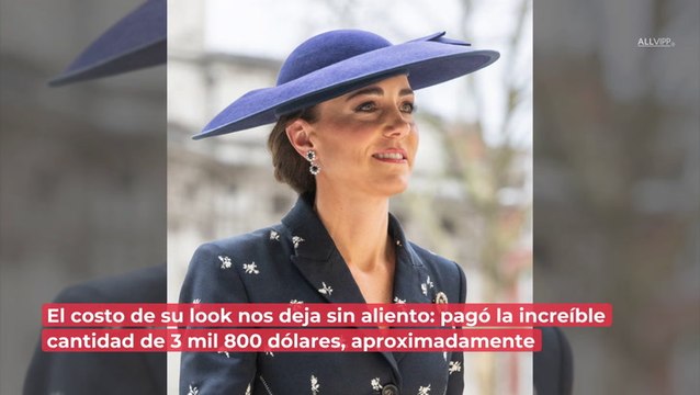 ESTO es lo que costó el atuendo más reciente de la princesa Kate