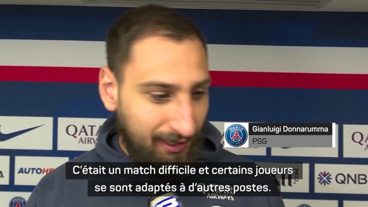 28e j. - Donnarumma : "On est désolés"
