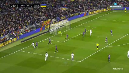 Barcelona vs Real Madrid 2/1 Barca Win