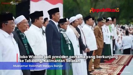Jokowi Jadi Presiden Pertama yang Berkunjung ke Tabalong
