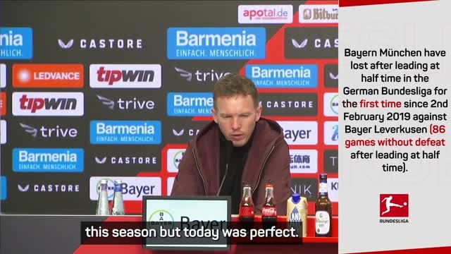 FOOTBALL: Bundesliga: Nagelsmann believes VAR decisions were correct in Bayern loss