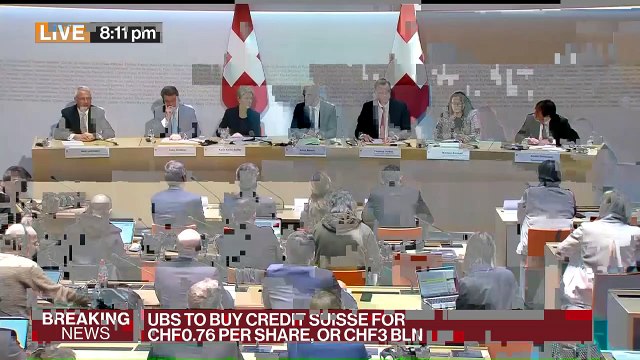 Swiss Finance Minister_ UBS Buying Credit Suisse Is Not a Bailout