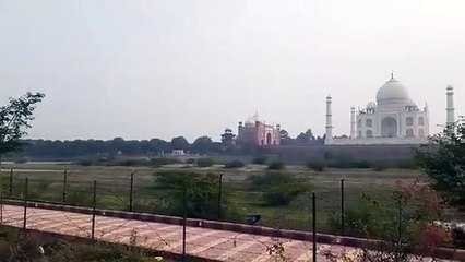 Taj Mahal View From Mehtab Bagh, Agra,India. - Video Dailymotion