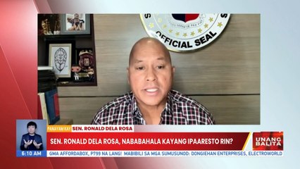 Sen. Ronald dela Rosa, nababahala kayang ipaaresto rin ng ICC? | UB