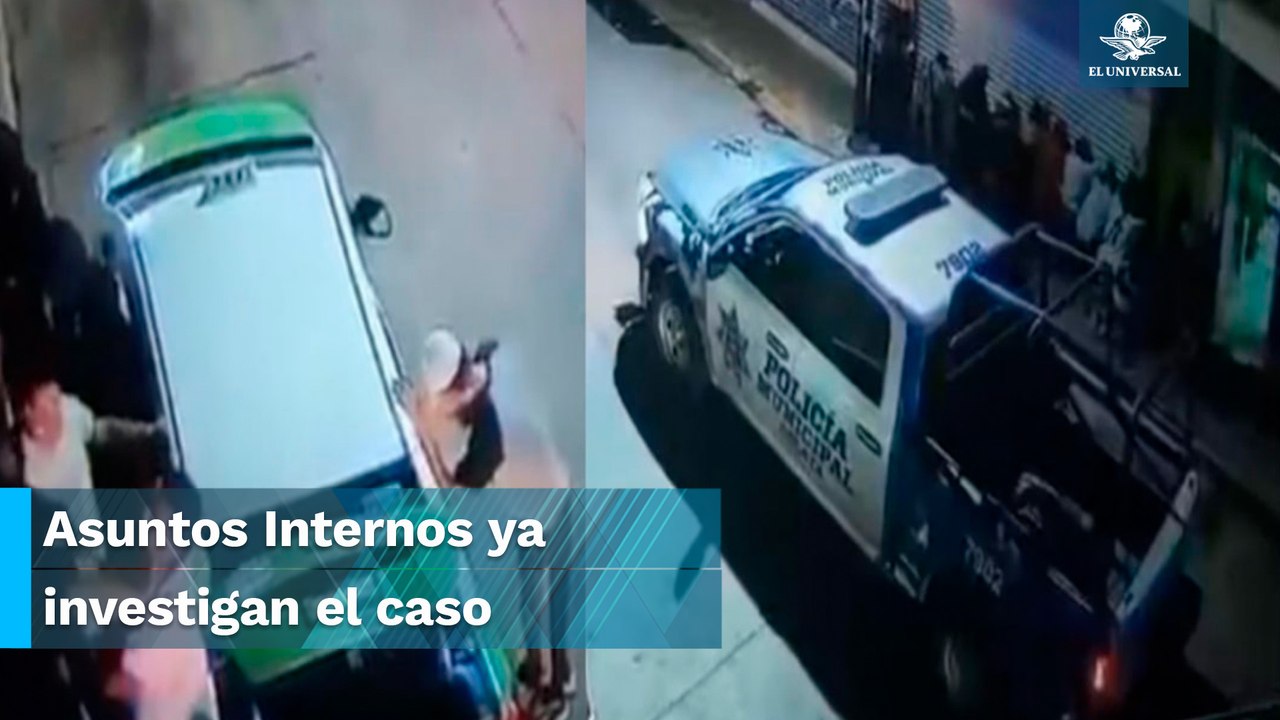 Denuncian agresión policiaca contra civiles en Guanajuato; uniformados ya fueron suspendidos