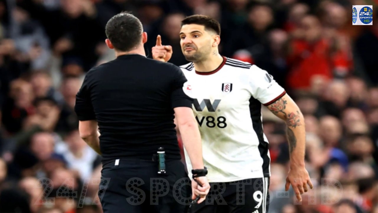 Cottagers Self Destruct with Three Red Cards as Mitrovic Barges Referee and United Fight Back