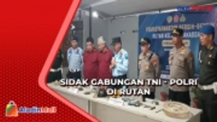 Sidak Rutan Kelas 1 Makassar, Petugas Amankan Benda Terlarang