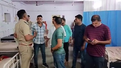 एनएच 56 पर ट्रक ने लिया दो बाइक को चपेट में, एक की मौत 7 घायल