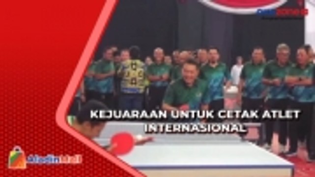 Kejuaraan Tenis Meja Piala KSAD Tahun 2023 Digelar, Jenderal Dudung Harap Lahirkan Atlet Internasional