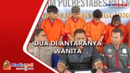 Dua Wanita jadi Komplotan Pencuri Motor di Palembang