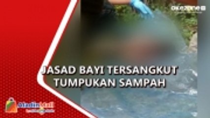 Pemulung Temukan Jasad Bayi Tersangkut Tumpukan Sampah di Sungai Deli Medan