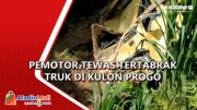 Bawa 2 Anak, Pemotor Tewas Tertabrak Truk dan Masuk Jurang di Kulon Progo