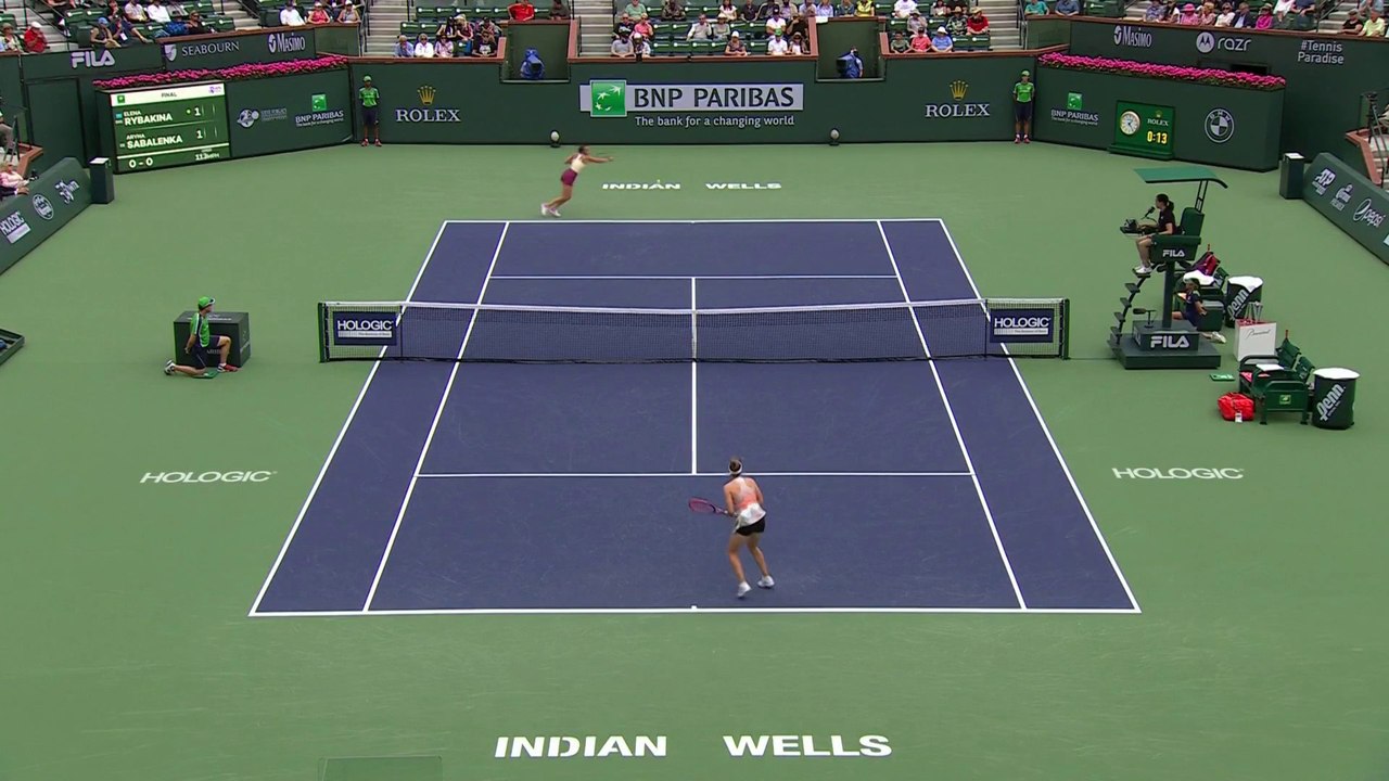 Rybakina v Sabalenka | WTA Indian Wells final | Match Highlights