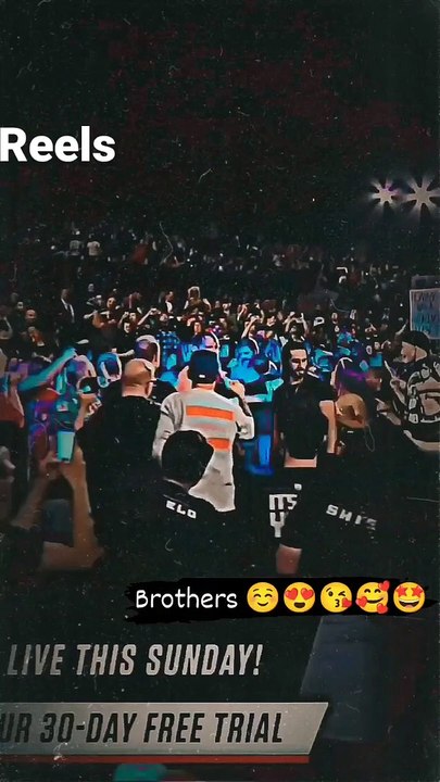 Roman Reigns and shield entrance