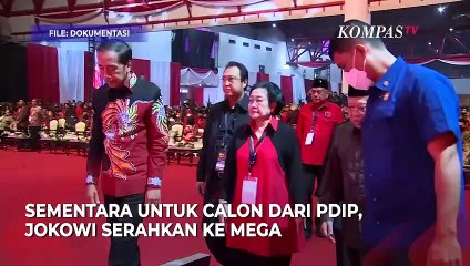 Jumpa Megawati di Istana, Jokowi Mengaku Beri Pandangan soal Calon Presiden 2024