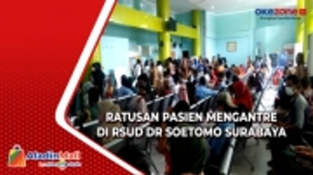 Ratusan Pasien Mengantre di RSUD Dr Soetomo Surabaya, Ini Penyebabnya