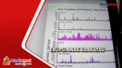 Video herunterladen: Erupsi Gunung Anak Krakatau, Letusan Terjadi Sebanyak Tiga Kali