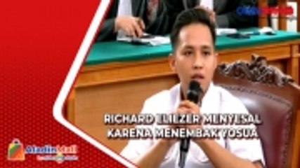 Richard Eliezer Kembali Sampaikan Penyesalannya karena Menembak Yosua
