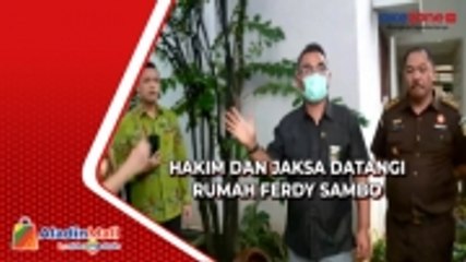 Momen Hakim dan Jaksa Datangi Rumah Ferdy Sambo, Cek TKP Pembunuhan Yosua