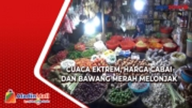 Dampak Cuaca Ektrem, Harga Cabai dan Bawang Merah Melonjak Hingga 100 Persen