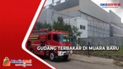 Gudang di Muara Baru Terbakar, Bau Asap Menyengat Ganggu Pernafasan