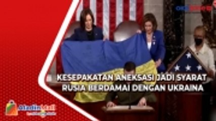 Kesepakatan Aneksasi Jadi Syarat Rusia Berdamai dengan Ukraina