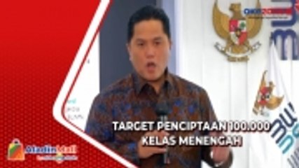 Target Penciptaan 100.000 Kelas Menengah