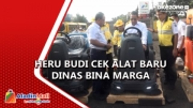 Heru Budi Tinjau Peralatan Penanganan Dampak Cuaca Ekstrem di Cakung