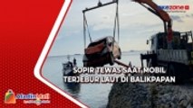 Tim SAR Dibantu Nelayan Evakuasi Mobil Terjebur Laut di Balikpapan, 1 Orang Tewas