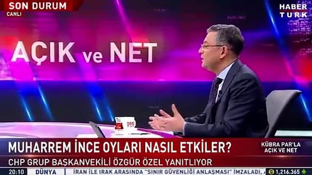 Özgür Özel'den 'Muharrem İnce' açıklaması: Aday olsa da ilk turda kazanacağız