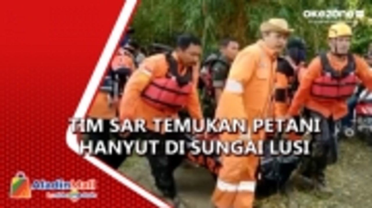 Tim SAR Gabungan Evakuasi Jasad Petani yang Hanyut di Sungai Lusi
