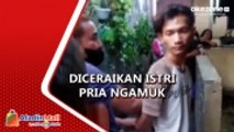 Pria Ngamuk Pecahkan Kaca Rumah dengan Sajam di Cilincing karena Diceraikan Istri