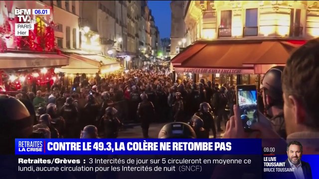 Retraites: les actions coup de poing se multiplient à travers la France après l'utilisation du 49.3