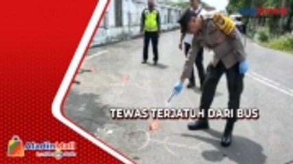 Lupa Kunci Pintu, Kondektur Tewas Terjatuh dari  Bus yang Melaju di Mojokerto