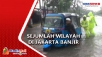 Siang Ini Sejumlah Wilayah di Jakarta Banjir