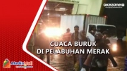 Penumpang Kapal  dari Bakauheni Sempat Panik, Pelabuhan Merak Ditutup 4 Jam