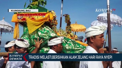 Tradisi Melasti, Bersihkan Alam Jelang Hari Raya Nyepi